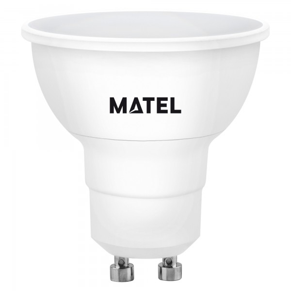 Bomb.led dicroica 120º regul.gu10 5w.neu (caja de 6 unidades)