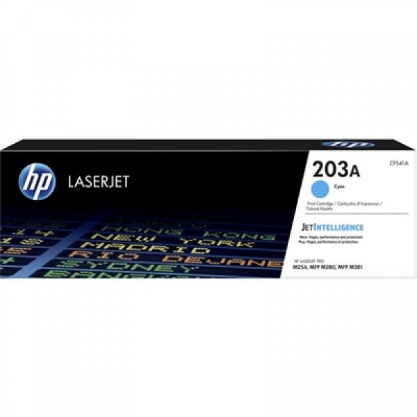 Hp tóner 203a cyan